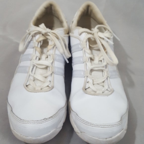 Adidas Triple White YYJ 606004 Womens Sneakers 8.5 - Picture 3 of 9